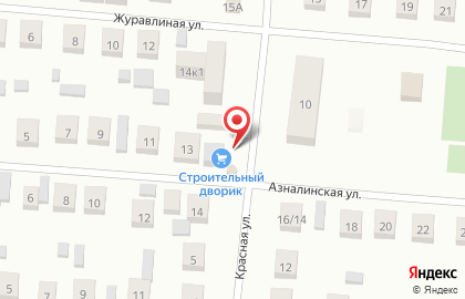 Продовольственный магазин в Кировском районе на карте