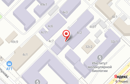 Библиотека по естественным наукам РАН в Гагаринском районе на карте