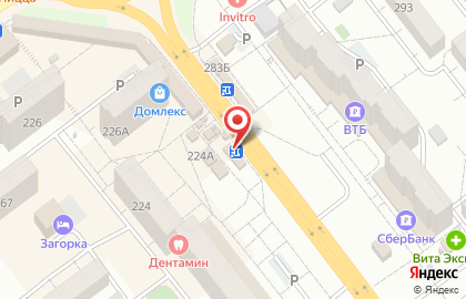 Магазин продуктов Лювис на карте