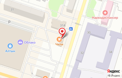Закусочная Chili в Центральном районе на карте