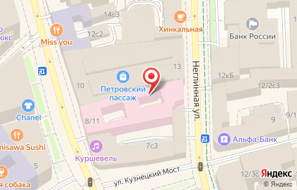 Articoli на улице Петровка на карте