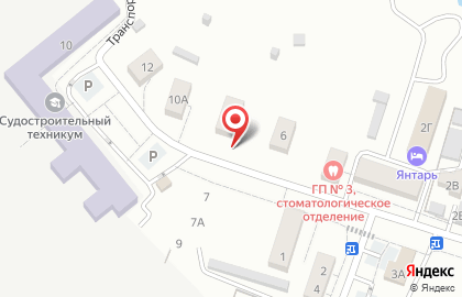 ООО Центр инженерных технологий в Транспортном тупике на карте