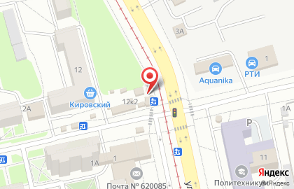 Магазин продуктов на ул. Титова, 12/4 на карте