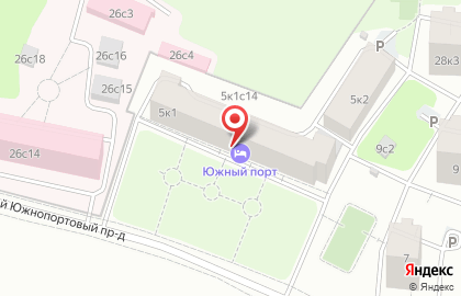 Отель Южный порт на карте