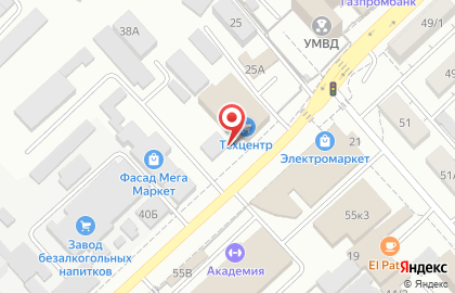 Транспортная компания Карго Логистика в Ворошиловском районе на карте