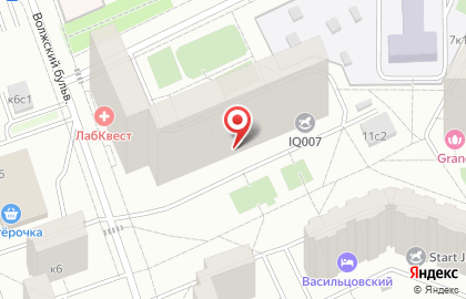 Диагностический центр LabQuest на Волжском бульваре на карте