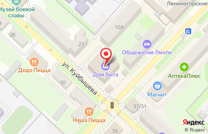Магазин бытовой техники и электроники Корпорация Центр на улице Ленинградской на карте