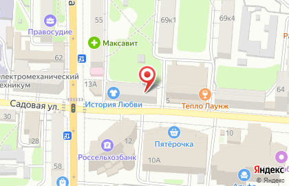Банкомат Банк Москвы, Курский филиал на Садовой улице на карте