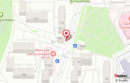 Корвет на улице Хайдара Бигичева на карте