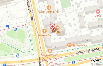 Эко СЭС Про в Екатеринбурге на площади 1905 года на карте