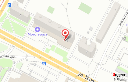 Магазин-сервис Мототурист на улице Терешковой на карте