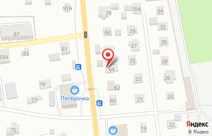 Кафе быстрого питания Техас Бургер на карте