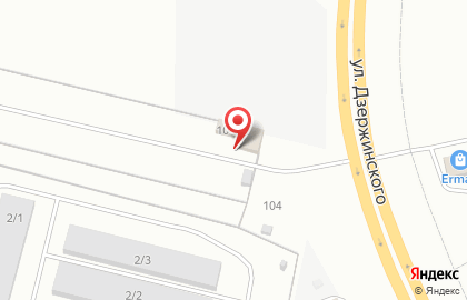 Автостоянка в Кирове на карте