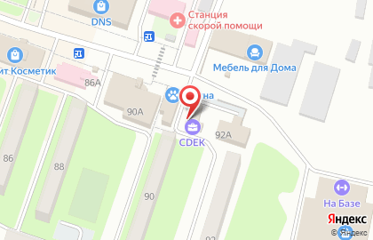 Служба экспресс-доставки Сдэк на улице Маяковского на карте
