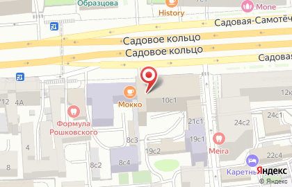 Банкомат СберБанк в Большом Каретном переулке на карте