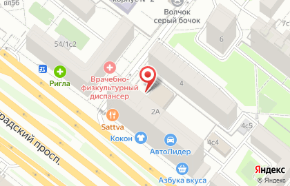 Салон связи МТС на улице Константина Симонова на карте