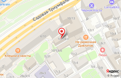 Хостел Красная Москва на карте