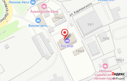 Оздоровительный комплекс Босфор на карте