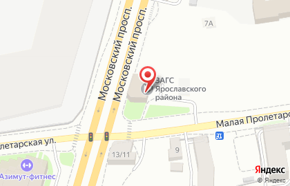 Комитет по управлению муниципальным имуществом администрации Ярославского муниципального района на карте