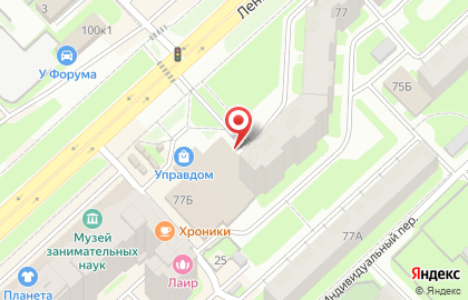 Завод оконных конструкций Призма на улице Ленинградской на карте