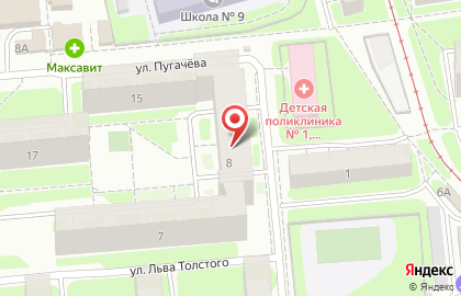 Переезд в Нижнем Новгороде на карте