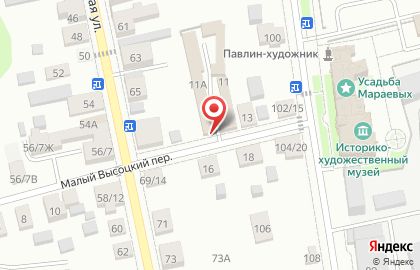 Магазин продуктов в Москве на карте