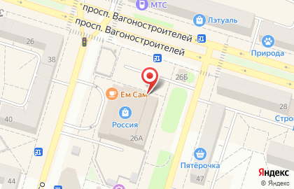 Интернет-магазин Лабиринт в Екатеринбурге на карте
