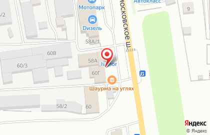 Столовая в Туле на карте