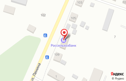 Россельхозбанк в Тюмени на карте