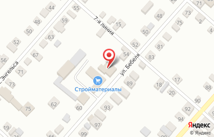 Частная охранная организация Тех-Защита, частная охранная организация на улице Бебеля на карте