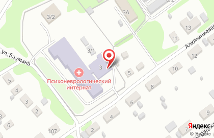 Новокузнецкий дом-интернат для престарелых и инвалидов №1 на карте