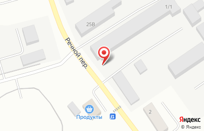 Мастерская по изготовлению памятников в Речном переулке на карте