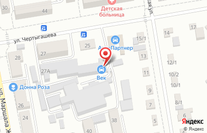 Торгово-сервисный центр ВЕК на карте