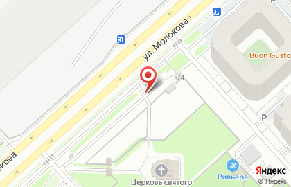 Автостоянка в Красноярске на карте