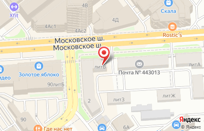 Магазин интимных товаров Влюбленный кролик на Московском шоссе на карте