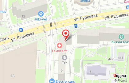 Магазин детских товаров Радуга на метро Лермонтовский проспект на карте