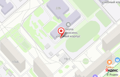 Средняя общеобразовательная школа №1351 с углубленным изучением информатики на карте