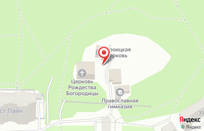 Приход в честь Рождества Пресвятой Богородицы в Советском районе на карте