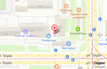 Торгово-сервисная компания Админ в Орджоникидзевском районе на карте