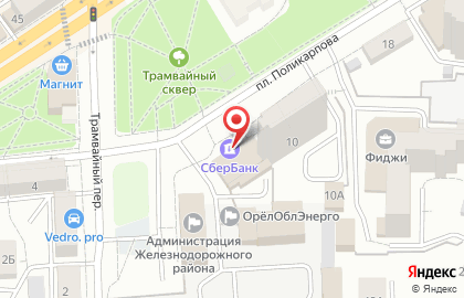 Служба курьерской доставки СберЛогистика в Железнодорожном районе на карте