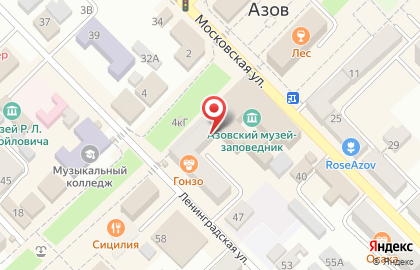 Subway на Петровском бульваре на карте