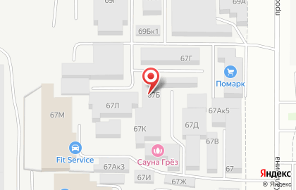 Компас Трезвости в Барнауле на карте