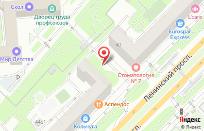 Стардог!s на Воробьёвых горах на карте
