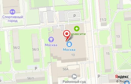 Служба доставки роллов Суши в Дом на карте