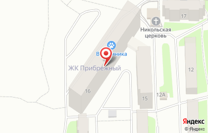Ветеринарная клиника Никольская на карте