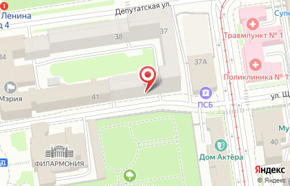 Центр детского досуга и ухода за детьми Элитсад на метро Площадь Ленина на карте