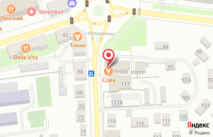 Гастробар Sova на карте