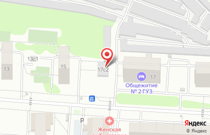 Шиномонтажная мастерская в Северном Медведково на карте