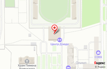 Дзюдо на Новой улице на карте