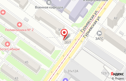 Киоск фастфудной продукции на Нижегородской улице на карте